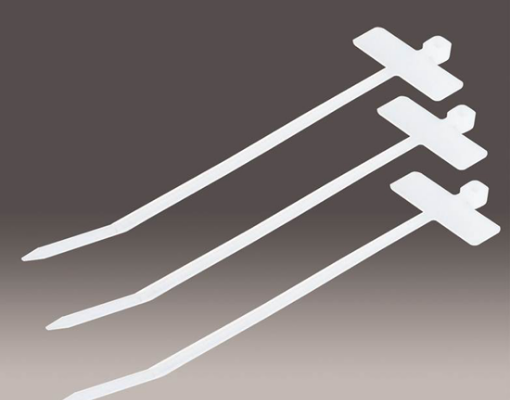 Kabelbinder mit Etikett